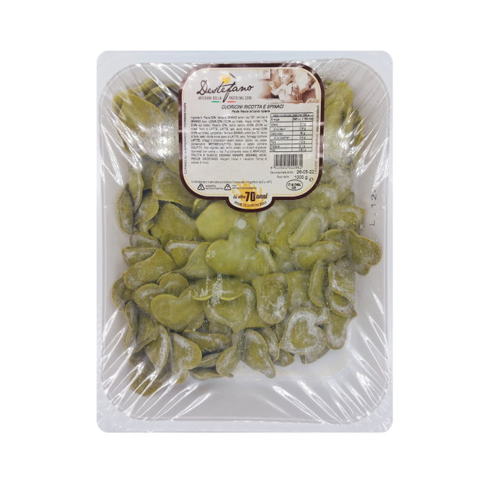 pasta-fresca-cuoricini-ricotta-spinaci Pasta fresca - cuoricini ricotta spinaci - confezione