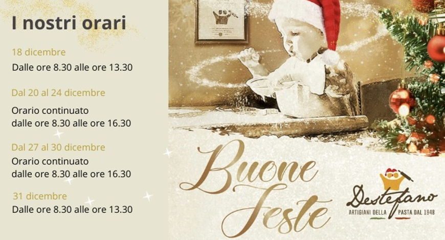 orari festività - Natale 2021